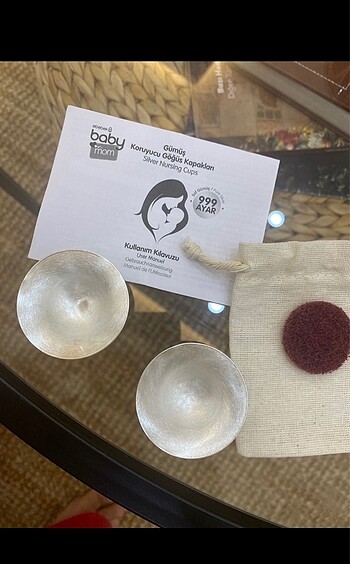 Gümüş gögüs ucu