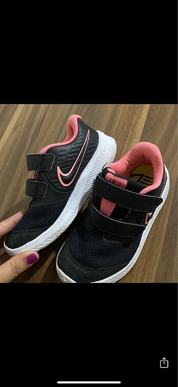 26 Beden Kız çocuk spor ayakkabı