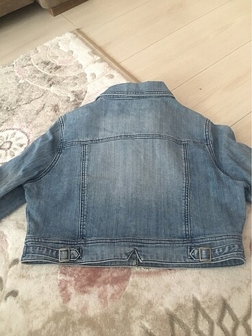 s Beden Crop kot ceket
