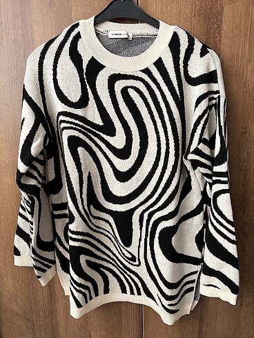 Zebra desen kazak