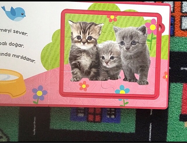 Fisher Price Çocuk Eva Puzzle Kitap