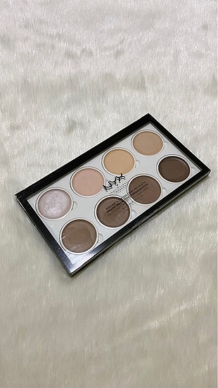 Nyx Highlight & Contour Cream Pro Palette - Krem Aydınlatıcı ve 