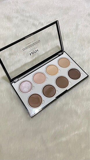 NYX Nyx Highlight & Contour Cream Pro Palette - Krem Aydınlatıcı ve 