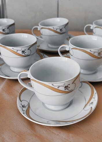 PORSELEN NESCAFE FİNCAN TAKIMI 