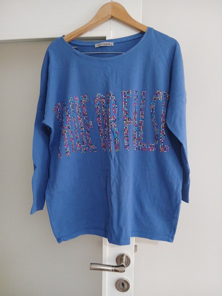 Mavi Payetli boy 70 en 58 cm - Görsel 3