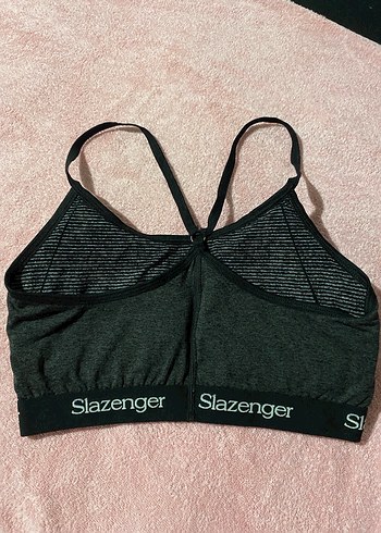 Slazenger Gri Spor Sütyeni - Görsel 2