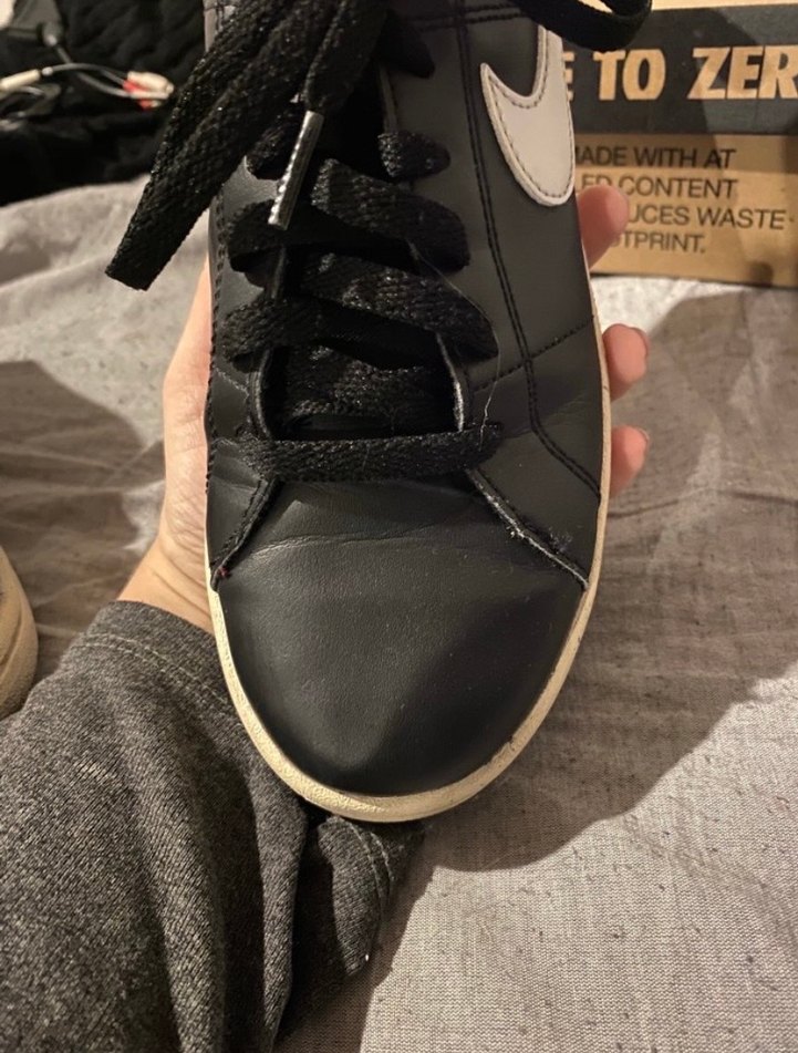 Siyah Nike Spor Ayakkabı - Görsel 4