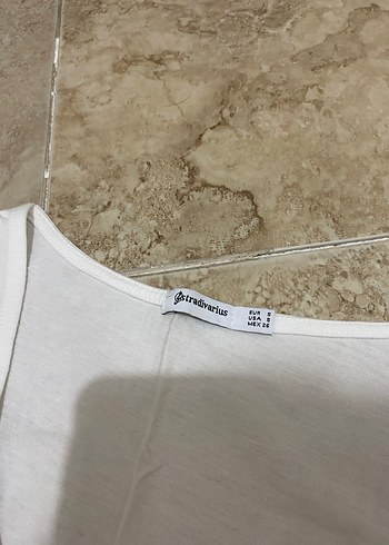 Beyaz Baskılı Kadın Atlet - Görsel 2