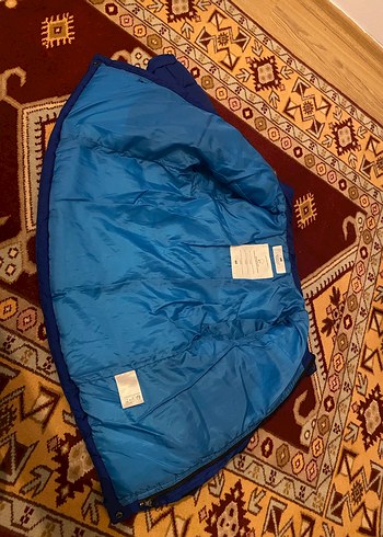 H&M Su Geçirmez Erkek Çocuk Lacivert Düğmeli Mont - Görsel 3