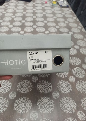 Siyah Deri stiletto - Görsel 8