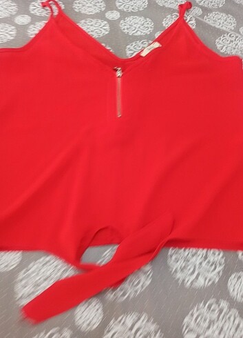 Askılı bayan bluz  - Görsel 2