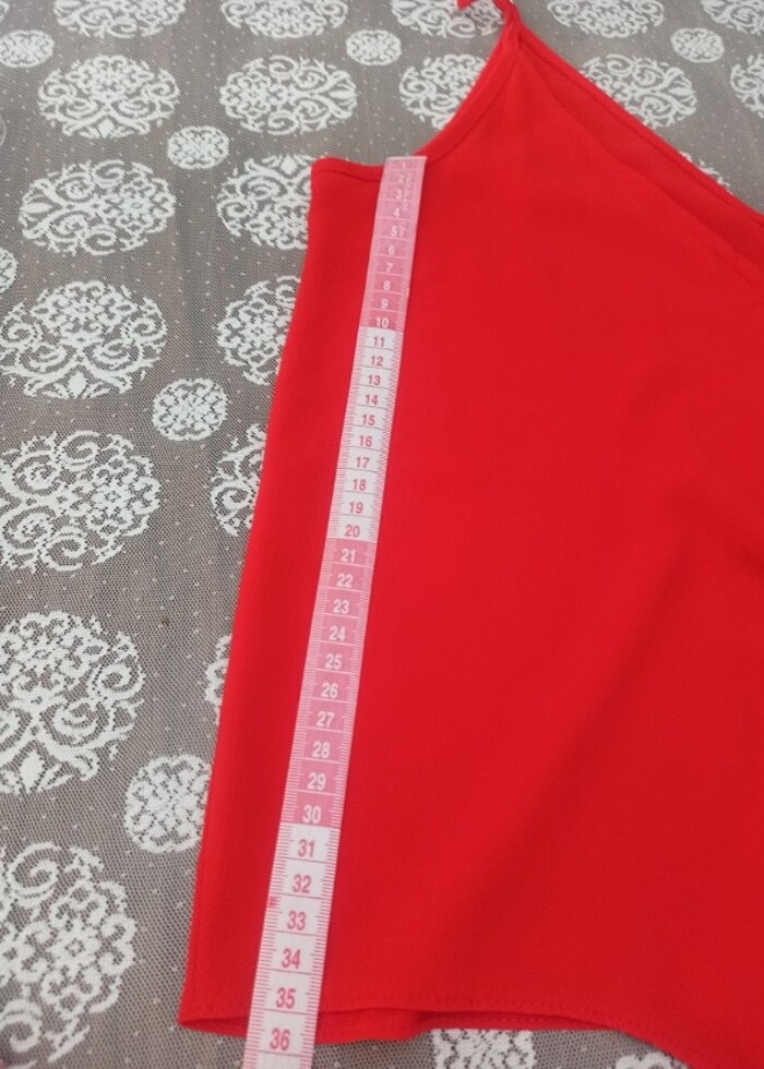 Askılı bayan bluz  - Görsel 5