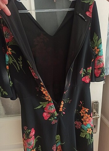Bayan çiçekli elbise  - Görsel 7