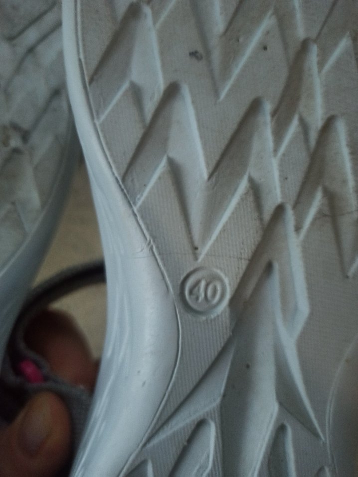 Gri Kadın Cırt Cırtlı Dolgu Topuklu Sandalet - Görsel 4