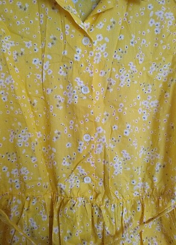 Yazlık gömlek elbise - Görsel 7