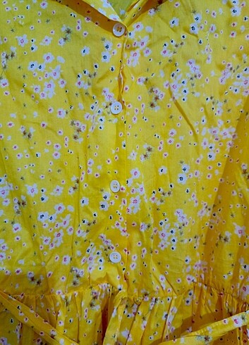 Yazlık gömlek elbise - Görsel 9