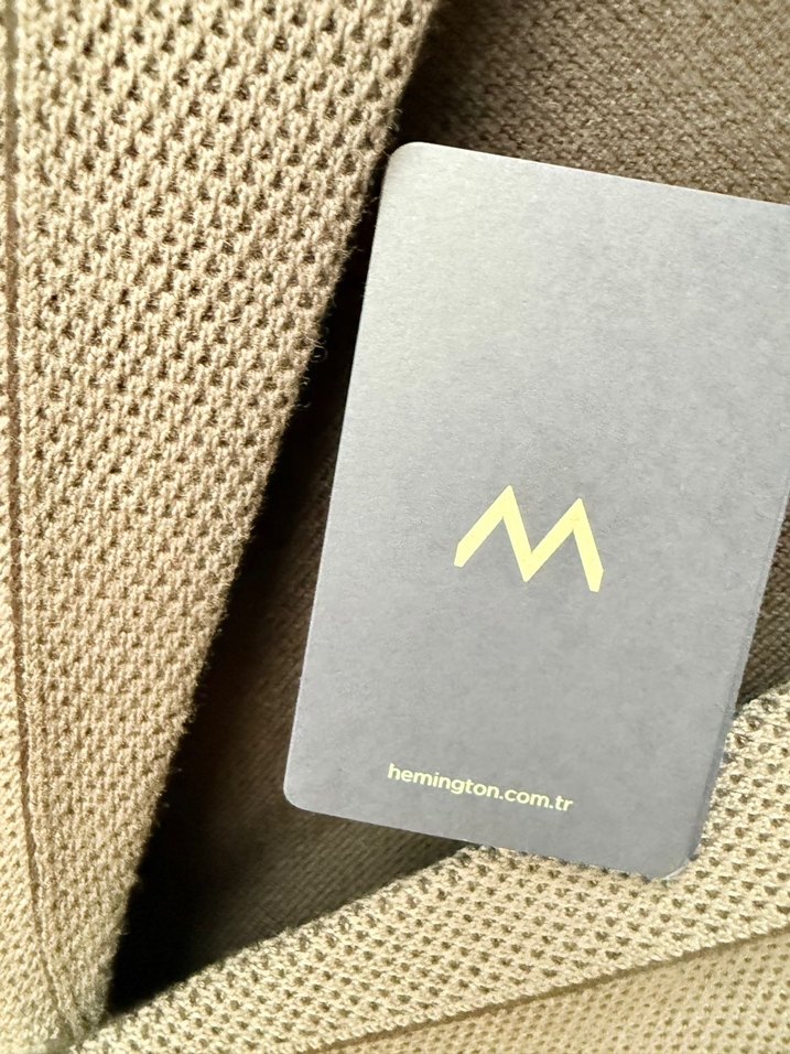 Hemington Gri Erkek Midi Ceket Düğmeli - Görsel 2