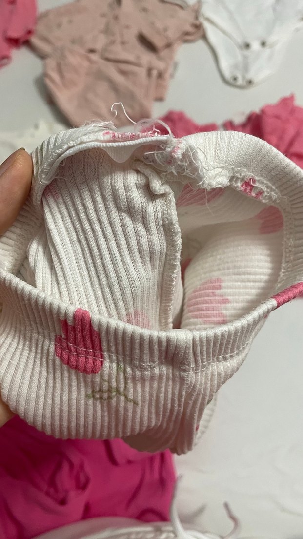 Uzun Kollu  Bebek Kız Kıyafet Seti - Görsel 5