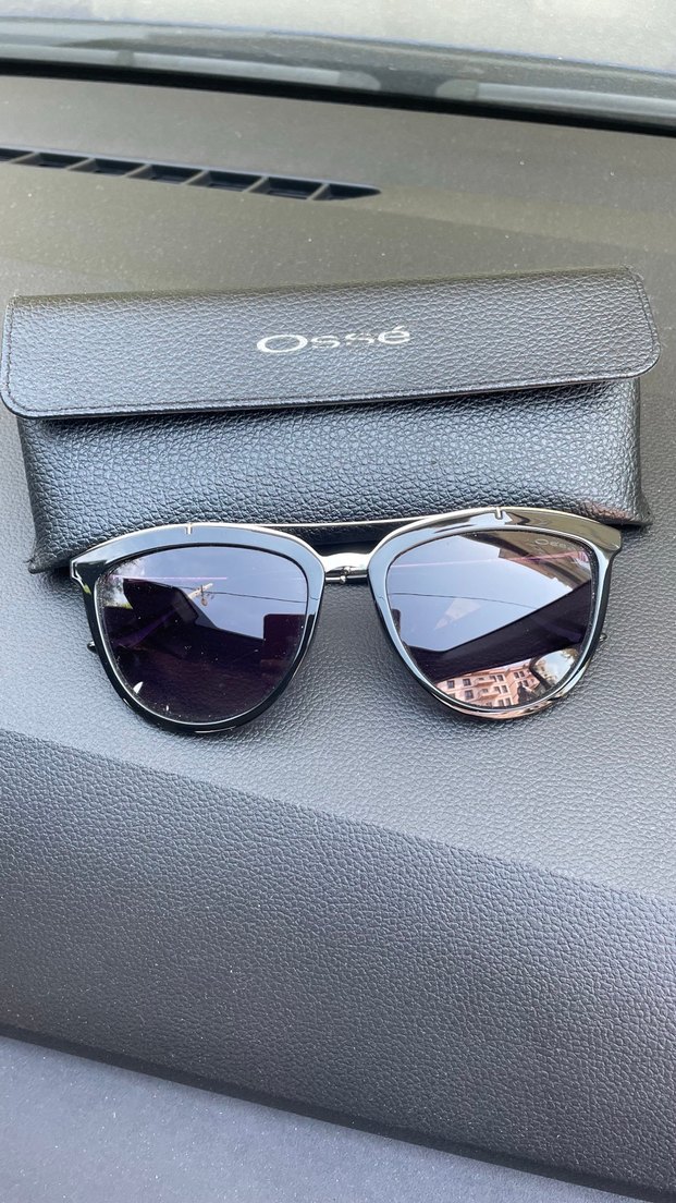 Kadın Siyah Parlak Gözlük - Görsel 2