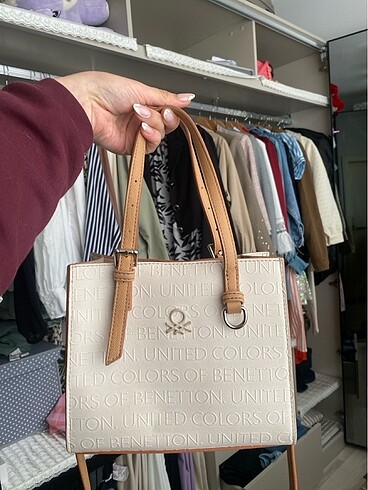 Benetton yeni kullanılmamış çanta