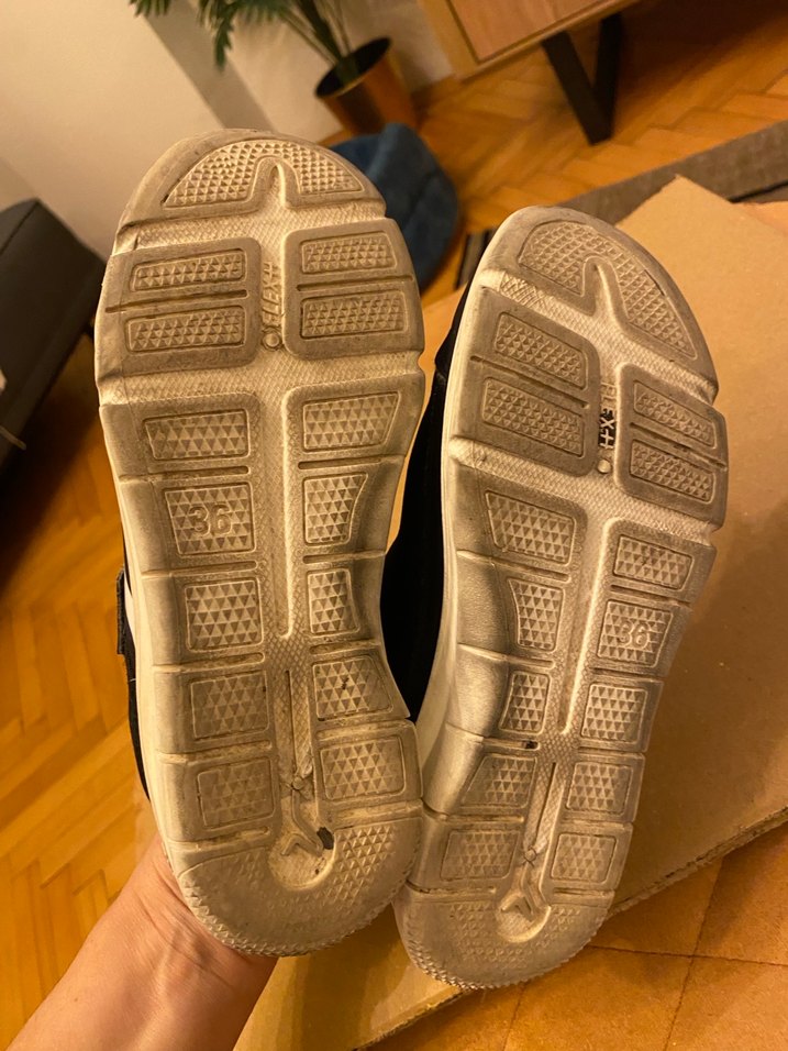 Cırt Cırtlı Siyah Erkek Çocuk Spor Ayakkabı - Görsel 5