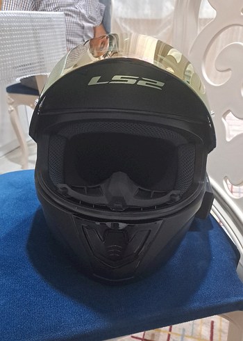 LS2 Çok Renkli Parlak Motosiklet Kaskı - Görsel 4