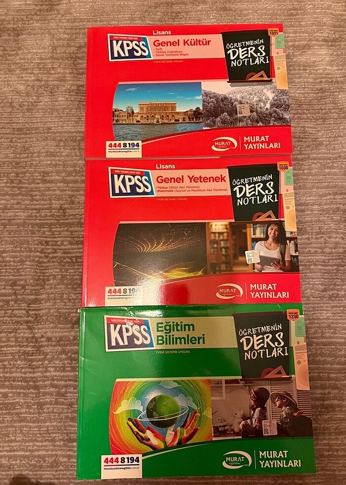 Murat Yayınları KPSS hazırlık kitapları - Görsel 2