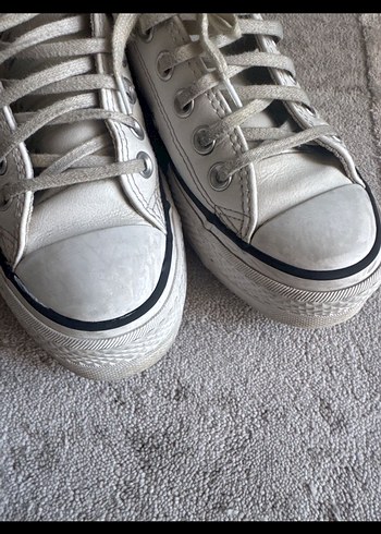 36 Beden Beyaz Kadın Platform Sneaker