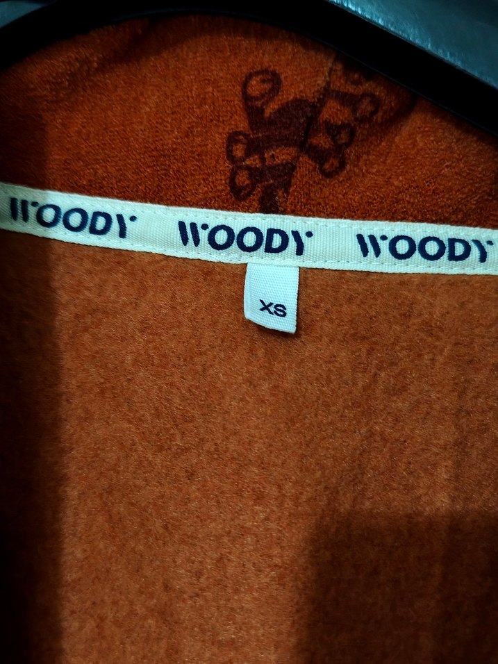 Uzun Kollu Kahverengi Bohem Kadın Sabahlık - Görsel 2