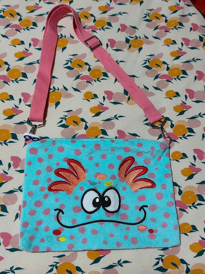 Pastel Renkli Baskılı Bebek Çantası - Görsel 2