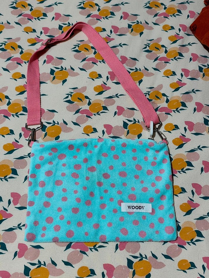 Pastel Renkli Baskılı Bebek Çantası - Görsel 4