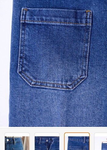 Normcore Midi Denim Pantolon - Görsel 6