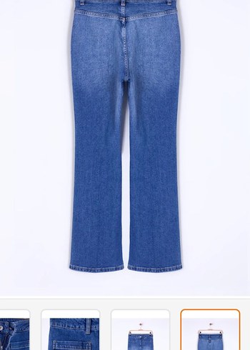 Normcore Midi Denim Pantolon - Görsel 8