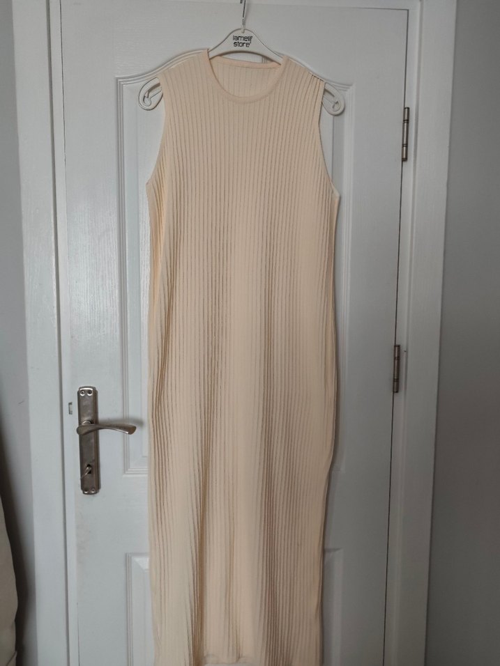 Ekru Elbise - Görsel 5