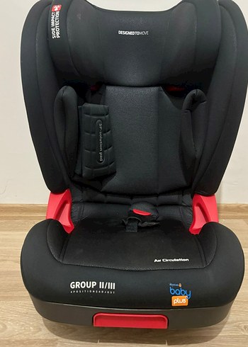 Karanlık Siyah Çocuk Oto Koltuğu Group II/III - Görsel 2