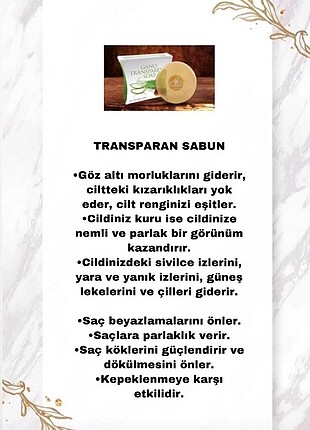 Diğer GANO EXCEL ŞEFFAF SABUN 
