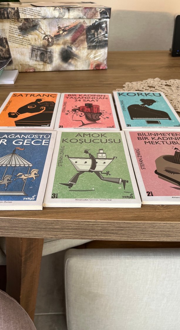 Stefan Zweig Kitap Seti - 6 Kitap - Görsel 2