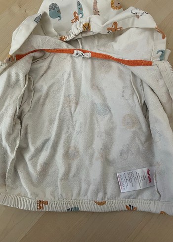 Kapüşonlu Erkek Çocuk hırka - Görsel 3