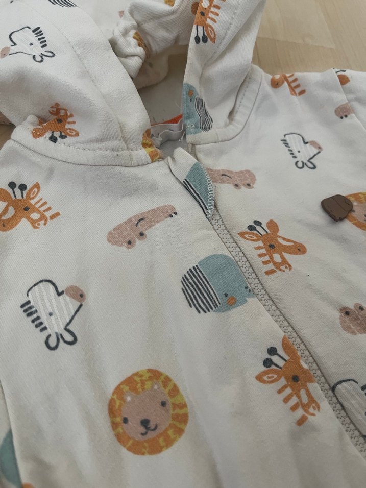 Kapüşonlu Erkek Çocuk hırka - Görsel 2