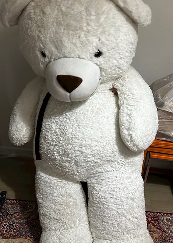 Beyaz Peluş Ayı Oyuncak 150 cm - Görsel 3