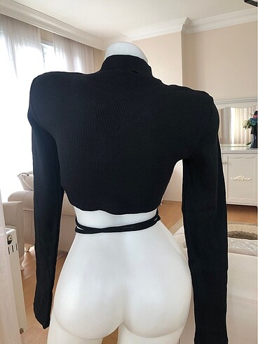 Trendyol & Milla Crop büstiyer kazak bluz