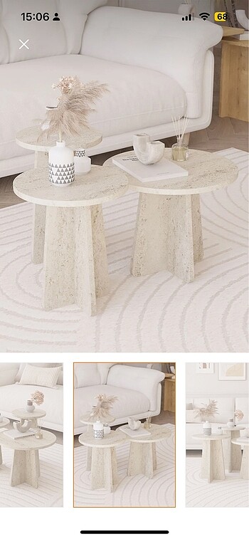Zara Home Sehpa