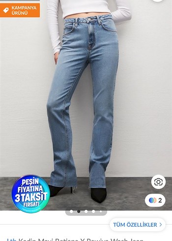 31 Beden LTB yüksek bel jean