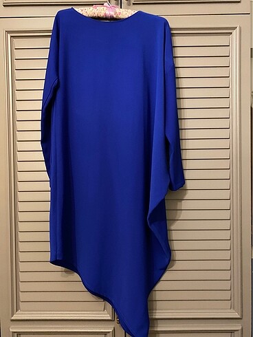 Asimetrik Tunik (saks mavisi)