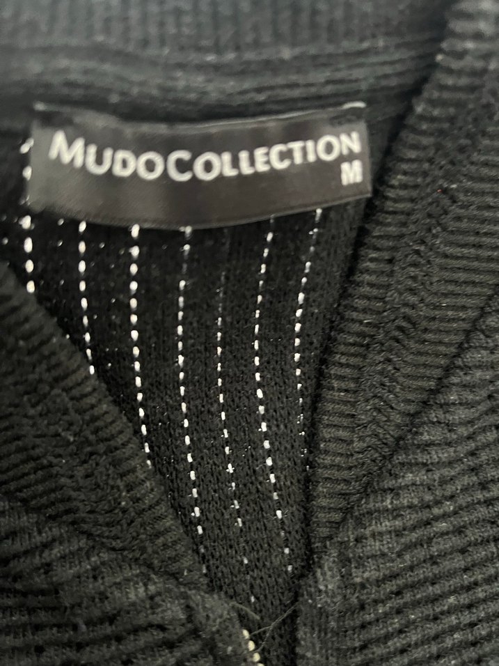 Mudo Siyah Erkek Hırka - Görsel 2