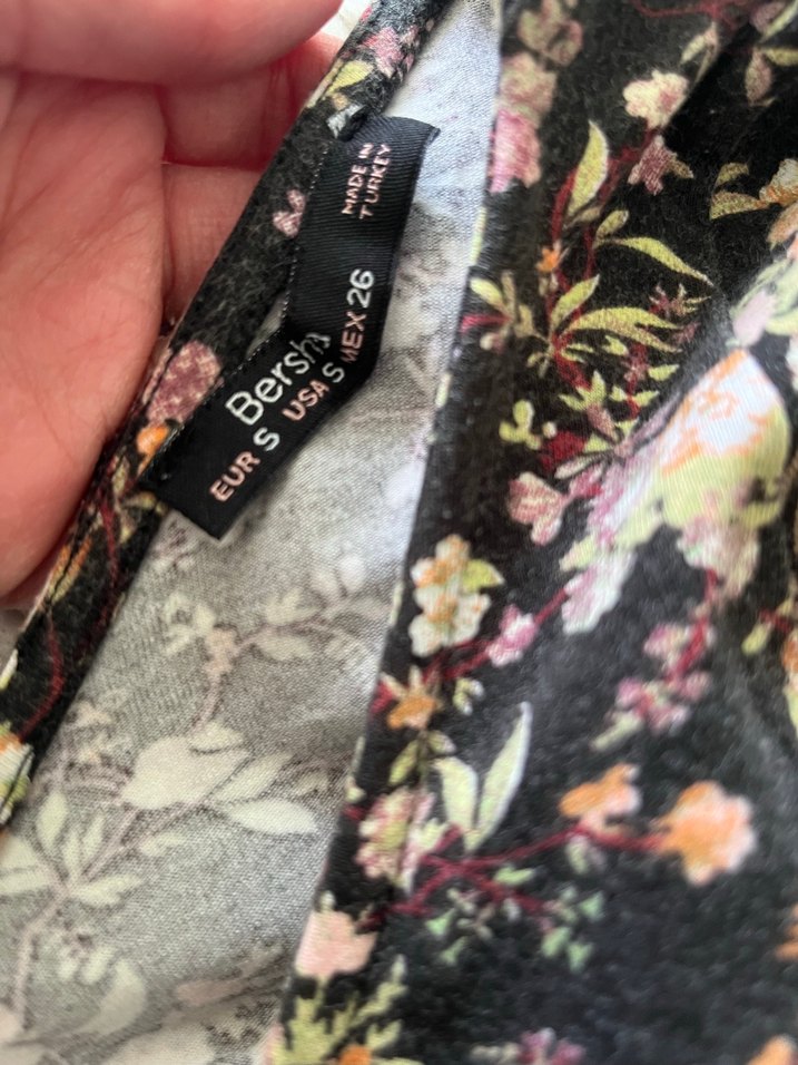 Bershka Çiçekli Body - Görsel 2