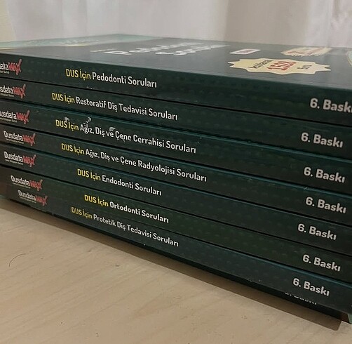 8 tane kitap