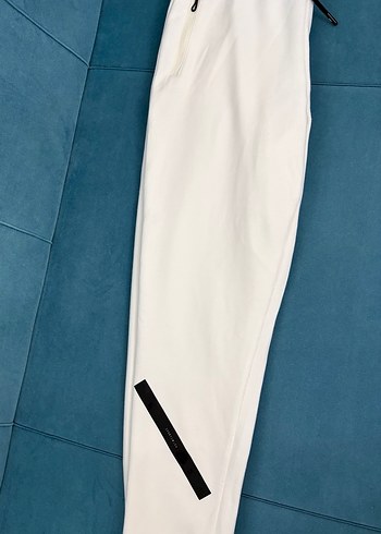 Adidas Beyaz Fermuarlı Erkek Eşofman Altı - Görsel 5