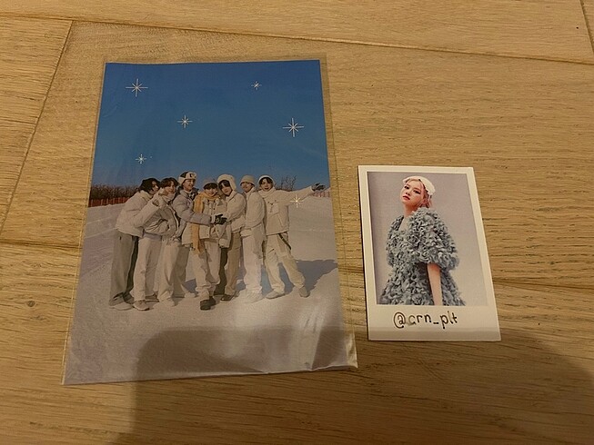 BTS postcard winter package dvd