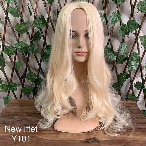 New iffet sarı peruk